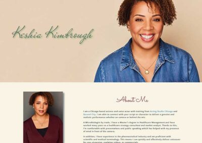 Actress and Voice Actor Keshia Kimbrough