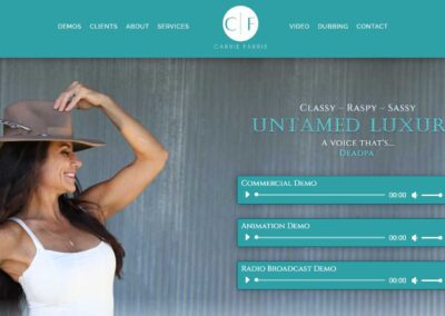 Carrie Farris VO Website